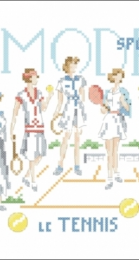 La garde-robe dune tennis-woman from Agenda 2024 : Jeu, set et match - by Véronique Enginger XSD + PCS