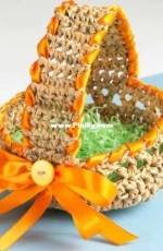 Lincraft - A327 Streamer Easter Basket - Free