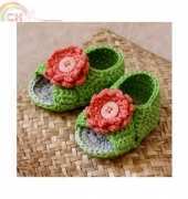 Mon Petit Violon - Vita Apala - Cross Strap Baby Sandals