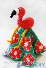 Spicy Tuesday Crafts - Amy McC Anderson - African Flamingo