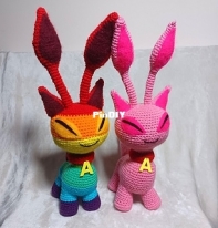 Tea Fibers - Tawnia Jarmack -  Neopets Aisha Plush 43.18cm - English