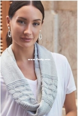 Long Textured Cowl by Jen Geigley-Free