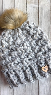 Crazy 4 Crochet Momma - Furls Crochet - Miranda Nippert - The Textured Beanie
