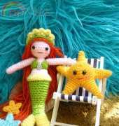 Moji Moji Design - Janine Holmes - Meredith the Mermaid and Stella the Starfish