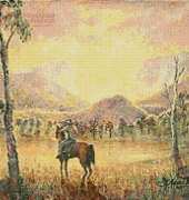 Artecy Cross Stitch - Snowy Mountains Australia