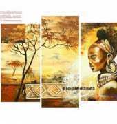 Piopiomarga - Triptico Mujer Africana