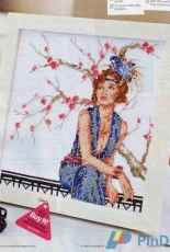 Touch of Class by Maria Diaz from Cross Stitcher 208 PCS