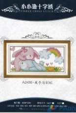 FISHXX Cross Stitch - A2456 Bunny love