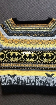 Batbaby jumper by Erna de Groot - English, Dutch - Free