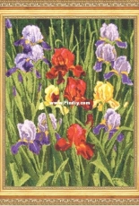 Zolotoe Runo LTS-021 Garden Irises