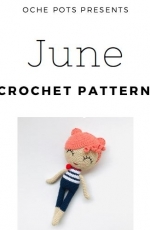 Oche Pots - Clare Cooper - June - Quirky Cute Doll Collection