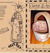 Annies Heart 2505 Annies Sewing Basket