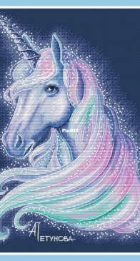 Green Terrace - Unicorn by Anna Petunova