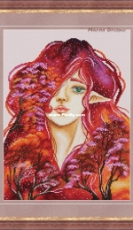 Autumn Elf by Maria Brovko