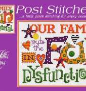 Sue Hillis Designs - Post Stitches PS149 DysFUNctional