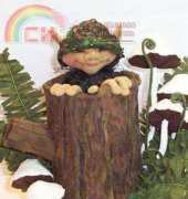 Faewyck Studios - Wood Knots Gnome