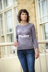 Feather Pullover by Melissa LaBarre - Miss Babs Fall 2019 - Weekend Getaway