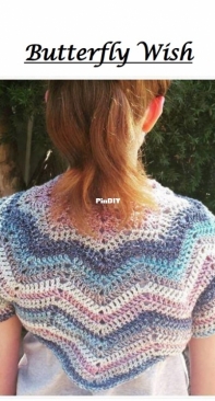 Buttonnose Crochet - Natasha Thorley - Butterfly Wish - Free