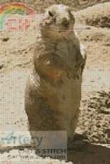 Artecy Cross Stitch - Prairie Dog - Just Chaos