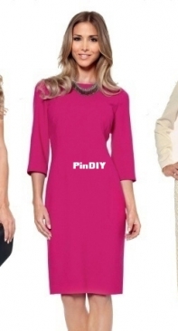Dress Sewing Pattern Burda Style 6890  Multilanguage  Pattern Sizes 34-46