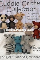 Left Handed Crocheter - Jennifer Adams - Cuddle Critter Collection