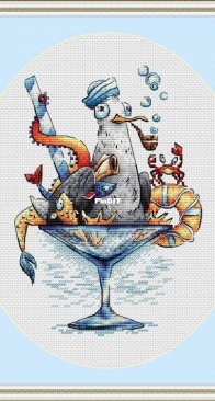 Sea Cocktail by Alexandra Andreeva
