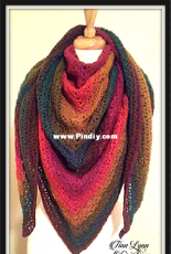 Tina Lynn Creations - Nightwind Shawl