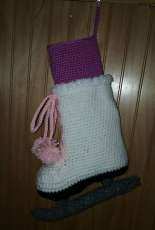 Ice Skate Stocking