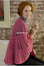 Red Heart WR1714 Be A Friend Shawl - Free