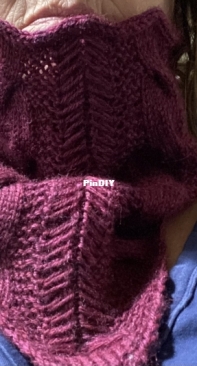 Lilly Cable Cowl by Muriel Smith-Free