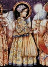 HAED YG 7192 Three Angels by Yvonne Gilbert
