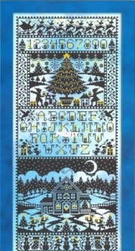 Joan Elliott Design JE286 Christmas Eve Sampler XSD