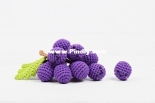 Yarn Blossom Boutique - Melissa Bradley - Grape Bunch - Free