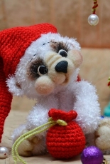 Tatiana/Tatyana Lysenko - Christmas bear Santa - Russian