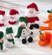 Maggies Crochet - Carol Ballard PA983 Holiday Bootie Buddies Set 1