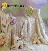 Annies Crochet Quilt Afghan Club - Pretty Pair