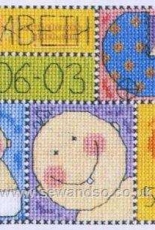 Birth sampler from The Bold Sheep