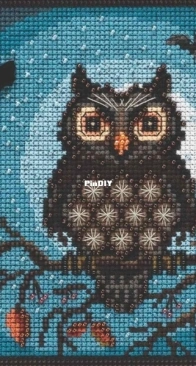Mill Hill - Buttons & Beads Autumn Series MH14-1922 Midnight Owl XSD