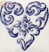 DMC Cuore Barocco - Baroque Heart - Free