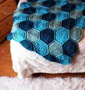 Crocheterie - Sea of Roses Blanket by Tanya Beliak