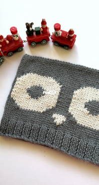 Little Owlet   Beanie by Claire Slade-Free