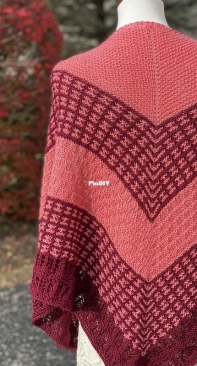 Amaryllis Shawl by Jen Lucas-Free