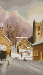 Heritage Crafts JCSY1305 Snowy Village - John Clayton