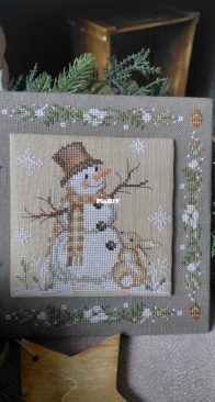 Serenità di Campagna - CV 278 - Il Bosco D'inverno / The Winter Forest - Snowman