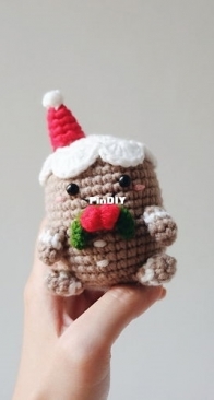Woolly Doodly - Bernadette Christine - Mini Gingerbread - Free