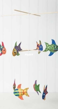 Connecting Threads - Susan Terpin - Flying Fish Mobile - Free