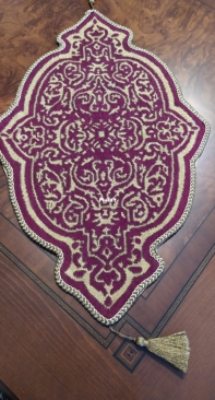 Cross stitch runner