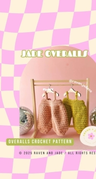 Raven and Jade / raven jadeco - Cristal Barrajas - Jade Overalls