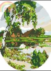 Wiehler 3213-7 Evening Scene in the Moor xsd + pcs