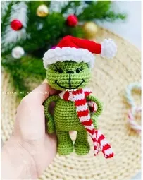 Zayka Mi Amigurumi - Miranda Aivazyan - Baby Grinchmas
